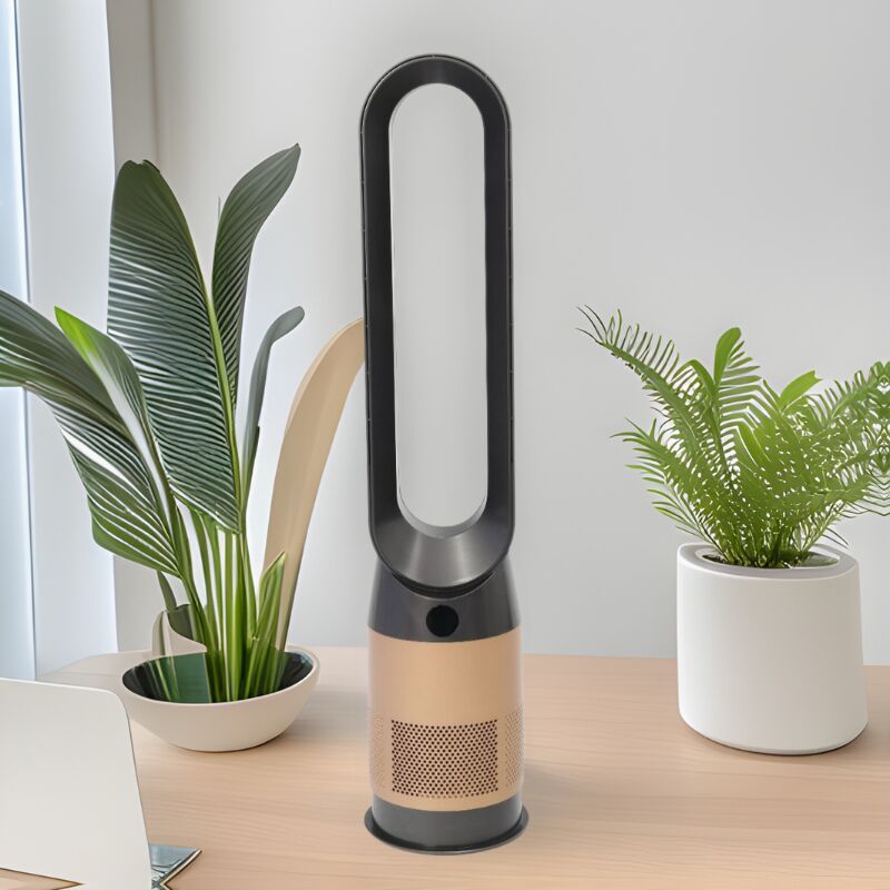 مروحة تبريد وتدفئة مقاس 42 بوص - مراجعة Dyson Fan Am07 وسعره