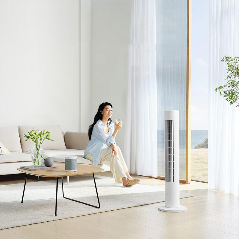 مروحة برجية ذكية MIJIA بتقنية  - مراجعة Dyson Fan Am07 وسعره