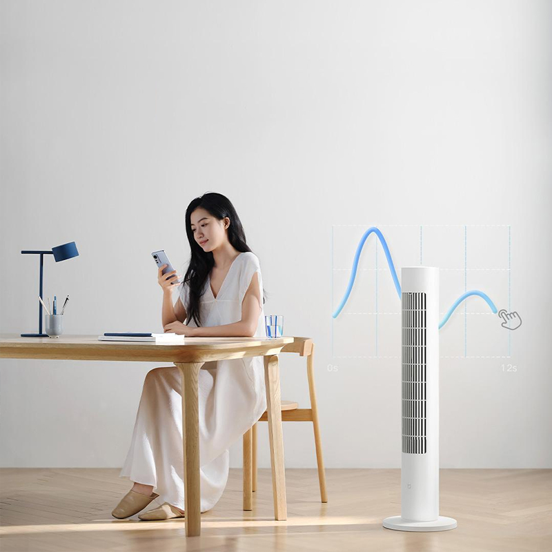 مروحة برجية ذكية MIJIA بتقنية  - مراجعة Dyson Fan Am07 وسعره