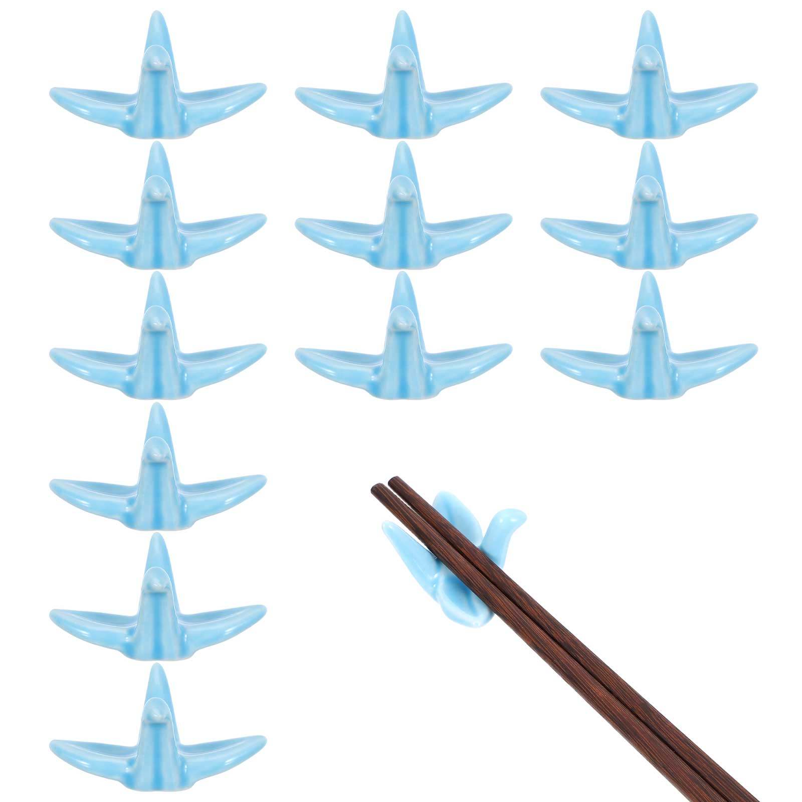 12 قطعة من حوامل عيدان الطعام  - مراجعة Chopstick Rest Ceramic وسعره
