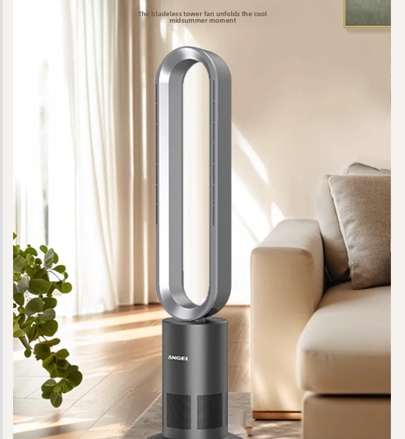 مروحة أرضية ألمانية بدون شفرات - مراجعة Dyson Fan Am07 وسعره