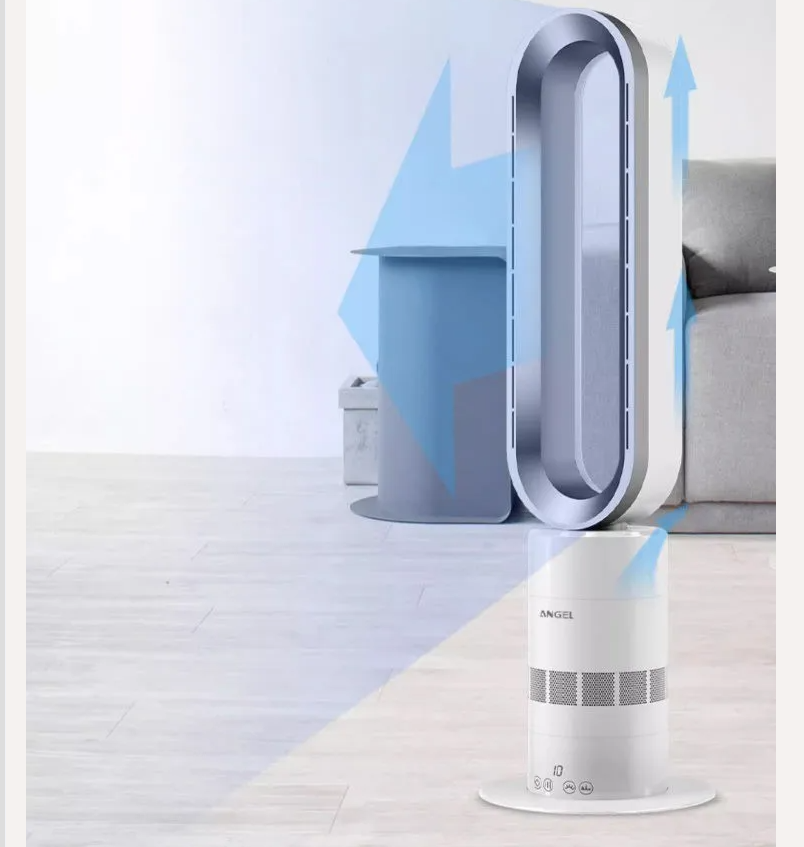 مروحة أرضية ألمانية بدون شفرات - مراجعة Dyson Fan Am07 وسعره
